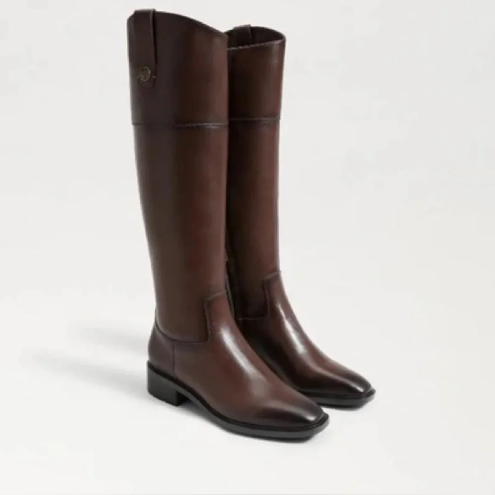Sam Edelman Drina Leather Riding Boot - Picture 1 of 12